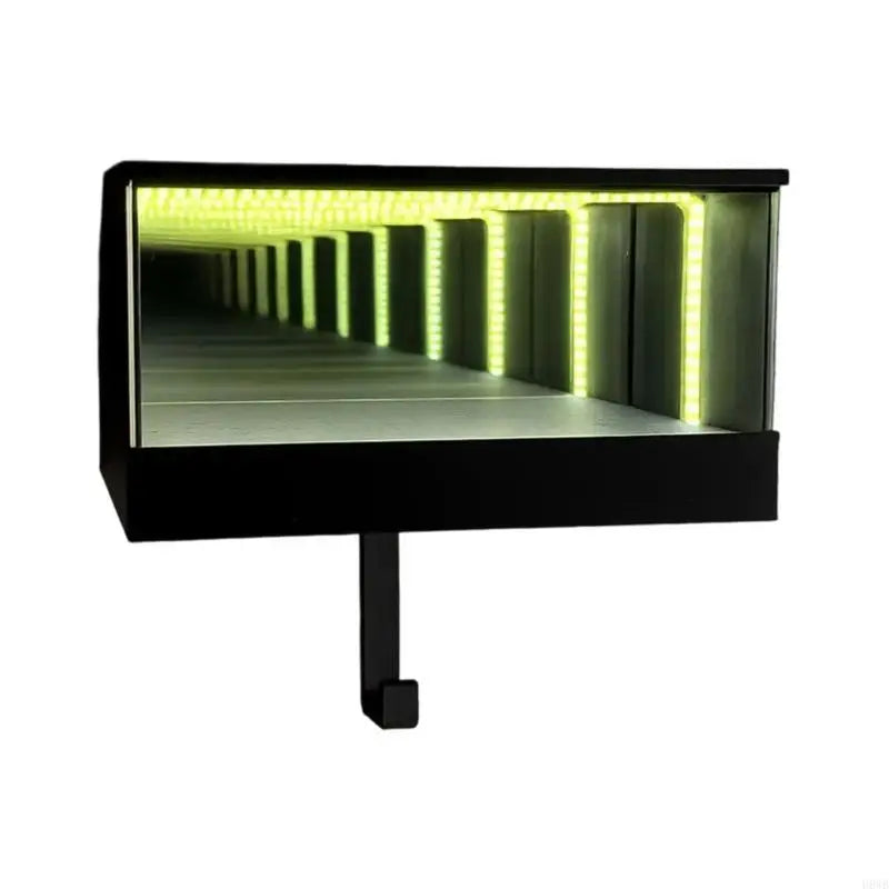 H8WB Unconfined Shimmering Garage Holder, Small Garage with LED Lights